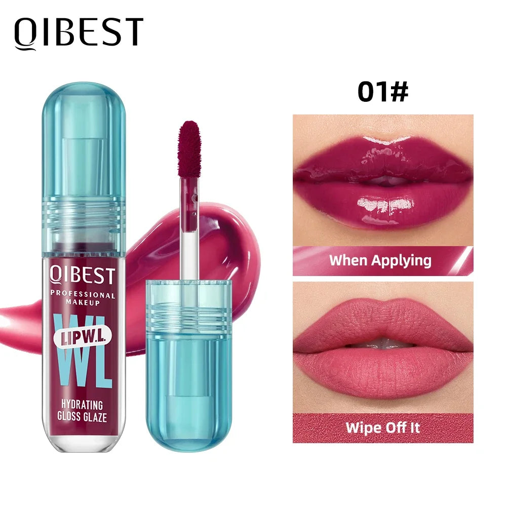 Qibest Original Moisturizing Lip Balm Lip Oil Gloss Care of The Lips Benetitnt for Lips Plumping Exfoliating Plumping Gloss Oil