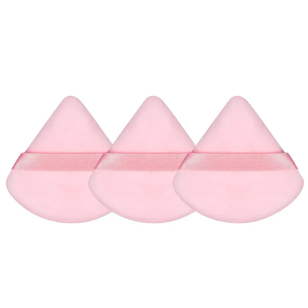 Powder Puff Face Makeup Sponge Cosmetics Soft Cotton Face Powder Puff  Washable Velvet Makeup Puff Tools