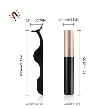 Magnetic Eyelashes & Eyeliner Set