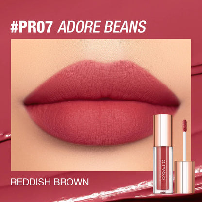 O.TWO.O Lipstick Lip Tint Matte 24H Stay Color-Locking Ultra-Lasting  Waterproof Transfer-Proof Glossy Satin Lip Glaze Makeup