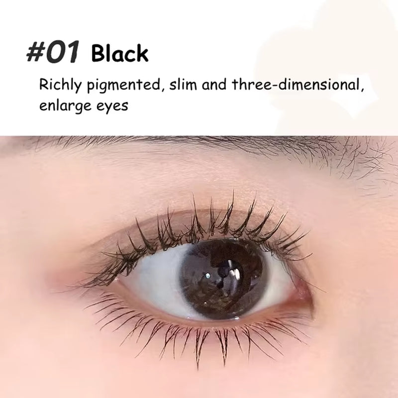 Judydoll Waterproof Lengthening and Curling Mascara - Non-Smudging, Quick-Dry, Long-Lasting Eye Makeup Cosmetics