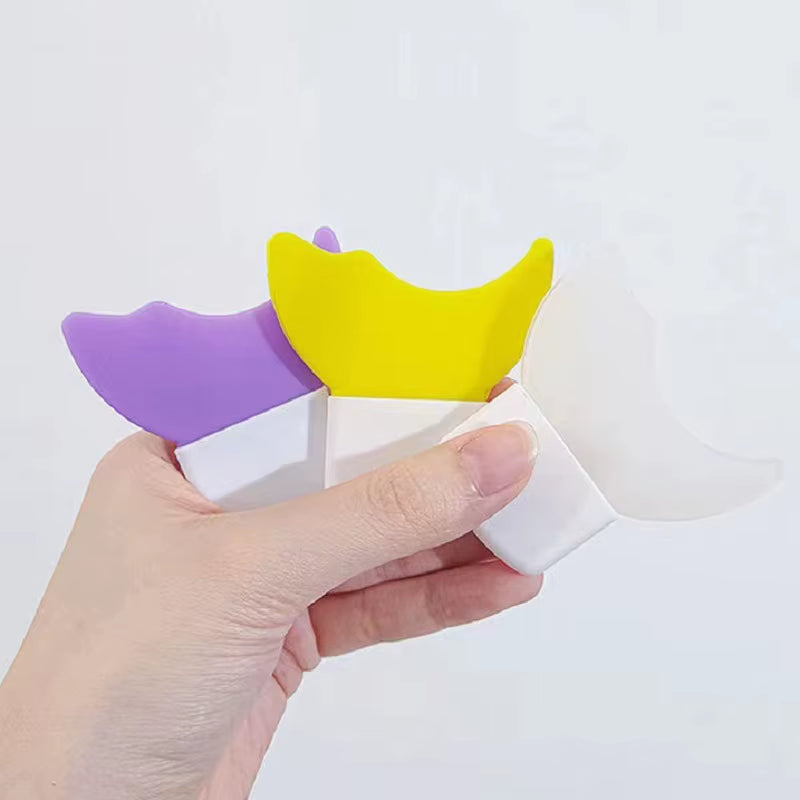 Silicone Eyeliner Stencils and Eyelash Shield Applicator for Precise Eye Makeup Application