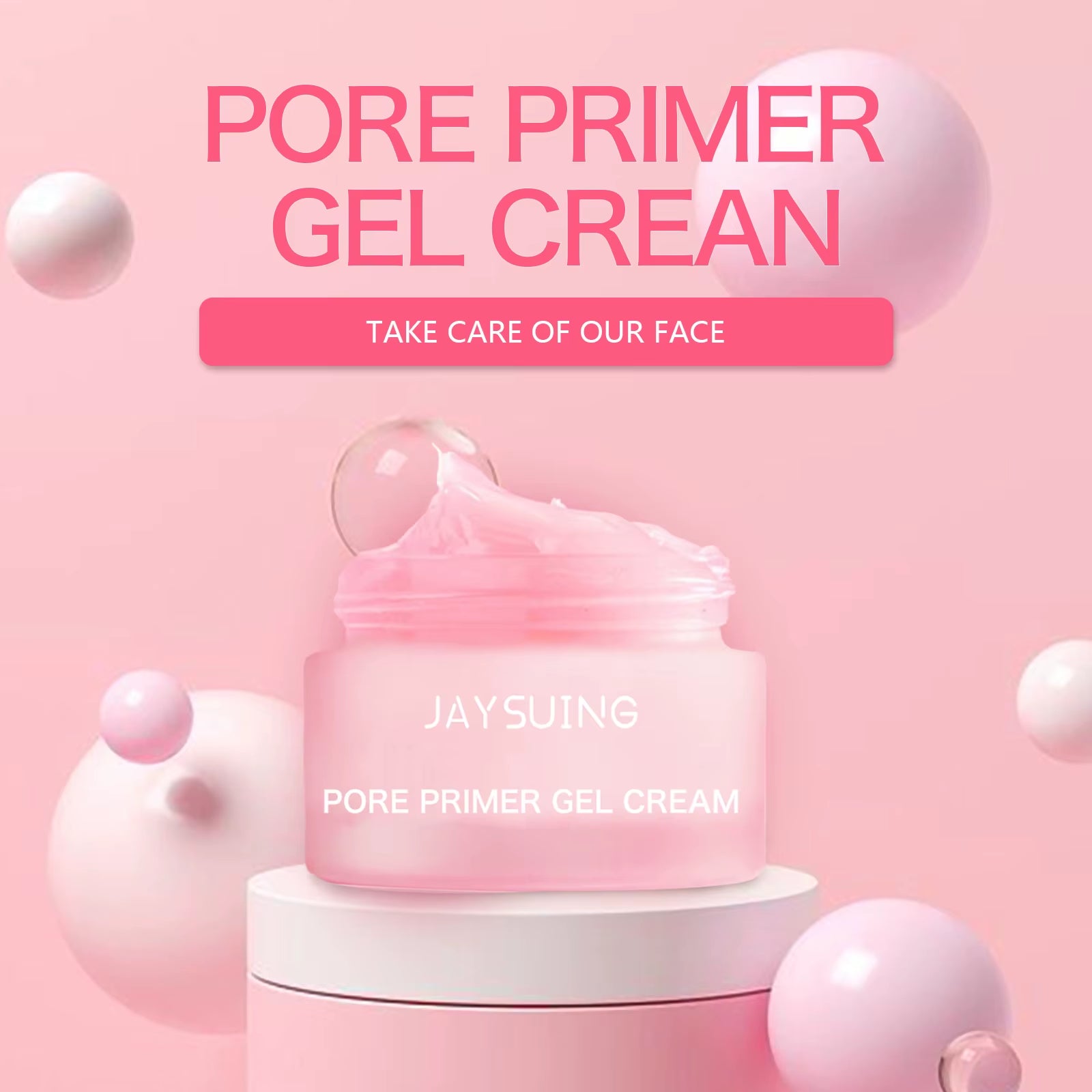 Invisible Pore Primer Cream for Long-Lasting, Natural Matte Base Makeup with Oil Control and Moisturizing Properties