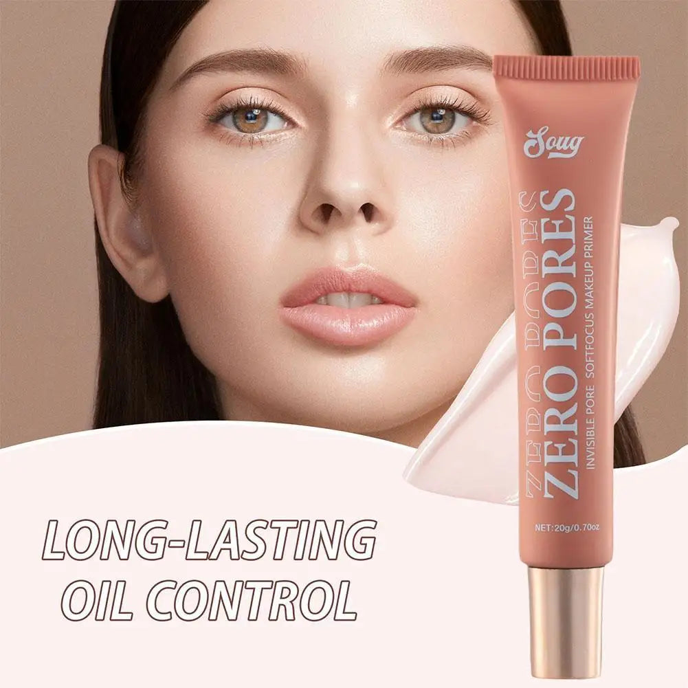 20ml Matte Makeup Primer for Pore Minimization and Oil Control, Suitable for Oily, Dry, and Combination Skin