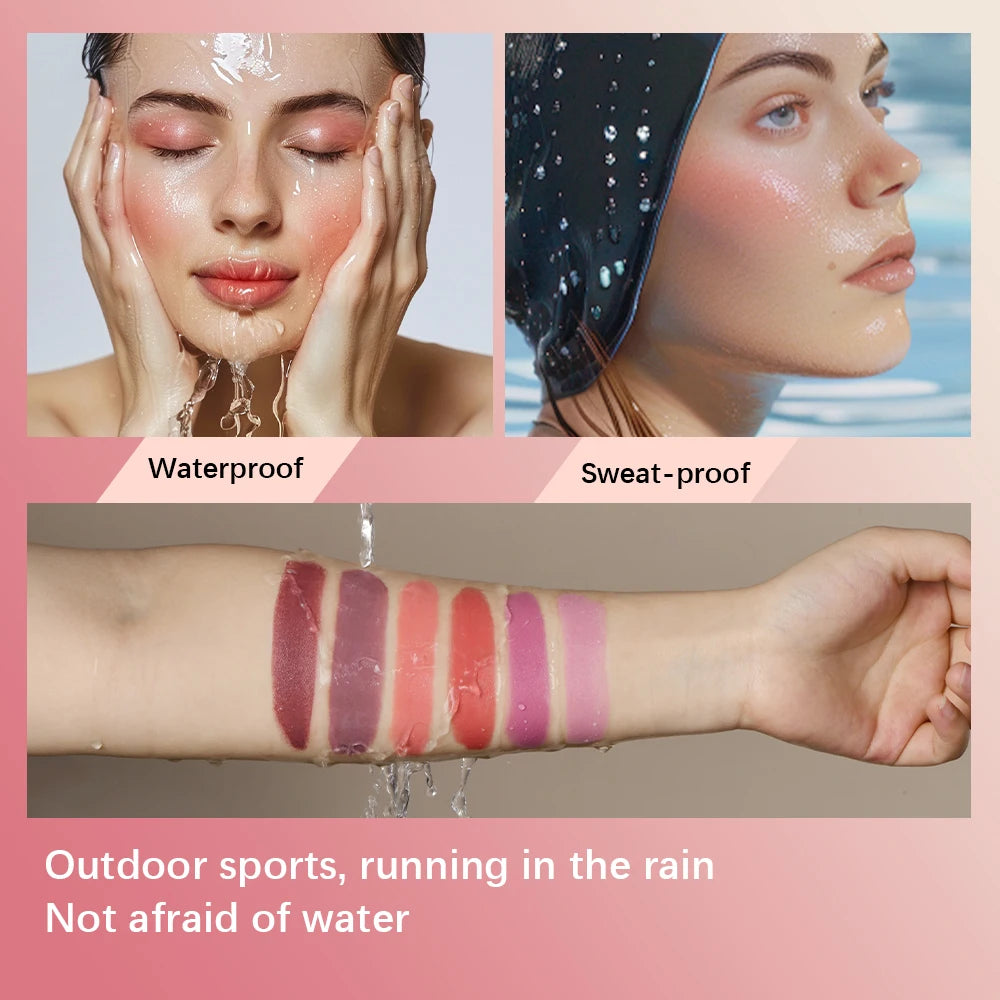 3-in-1 Blush Stick: Long-Lasting Moisturizing Cheek Color and Lip Gloss