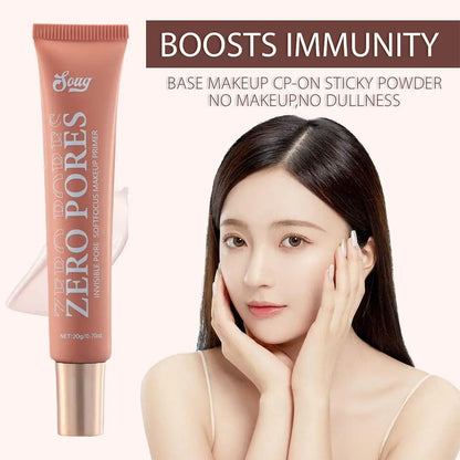 20ml Matte Makeup Primer for Pore Minimization and Oil Control, Suitable for Oily, Dry, and Combination Skin