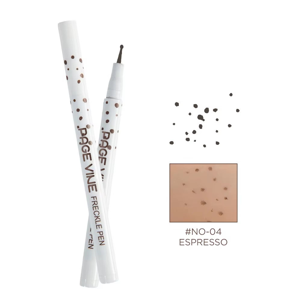 Freckle Point Makeup Pen - Long-Lasting Liquid Formula for Natural-Looking Freckles and Moles