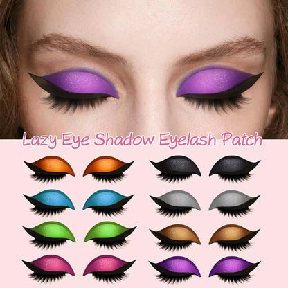 Reusable Eyelid and Eyelash Stickers - Natural Eye Fake Lashes for Women's Makeup and Easy Application Tool