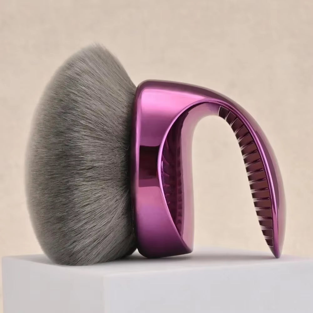 Extra Large Vegan Kabuki Brush for Blending Self Tanner and Foundation