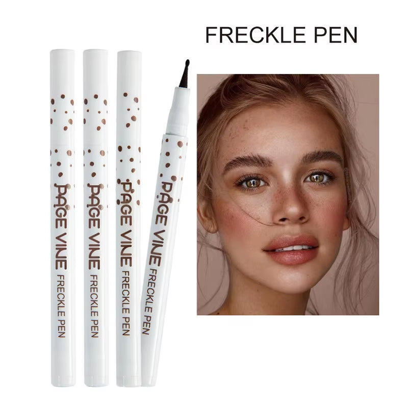Freckle Point Makeup Pen - Long-Lasting Liquid Formula for Natural-Looking Freckles and Moles