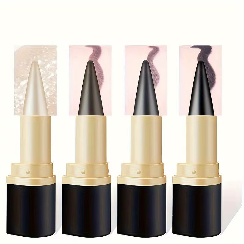 Matte Waterproof Gel Eyeliner Pencil - Quick-Dry, Smudge-Proof Formula for Daily and Special Occasion Makeup