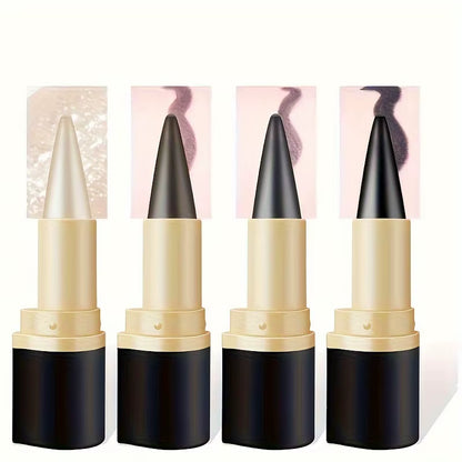 Matte Waterproof Gel Eyeliner Pencil - Quick-Dry, Smudge-Proof Formula for Daily and Special Occasion Makeup