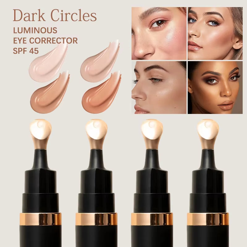 Anti-Aging Moisturizing Eye Concealer Stick - Full Coverage Formula for Dark Circles and Fine Lines