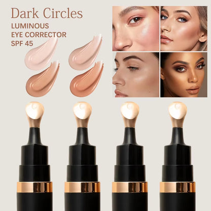 Anti-Aging Moisturizing Eye Concealer Stick - Full Coverage Formula for Dark Circles and Fine Lines