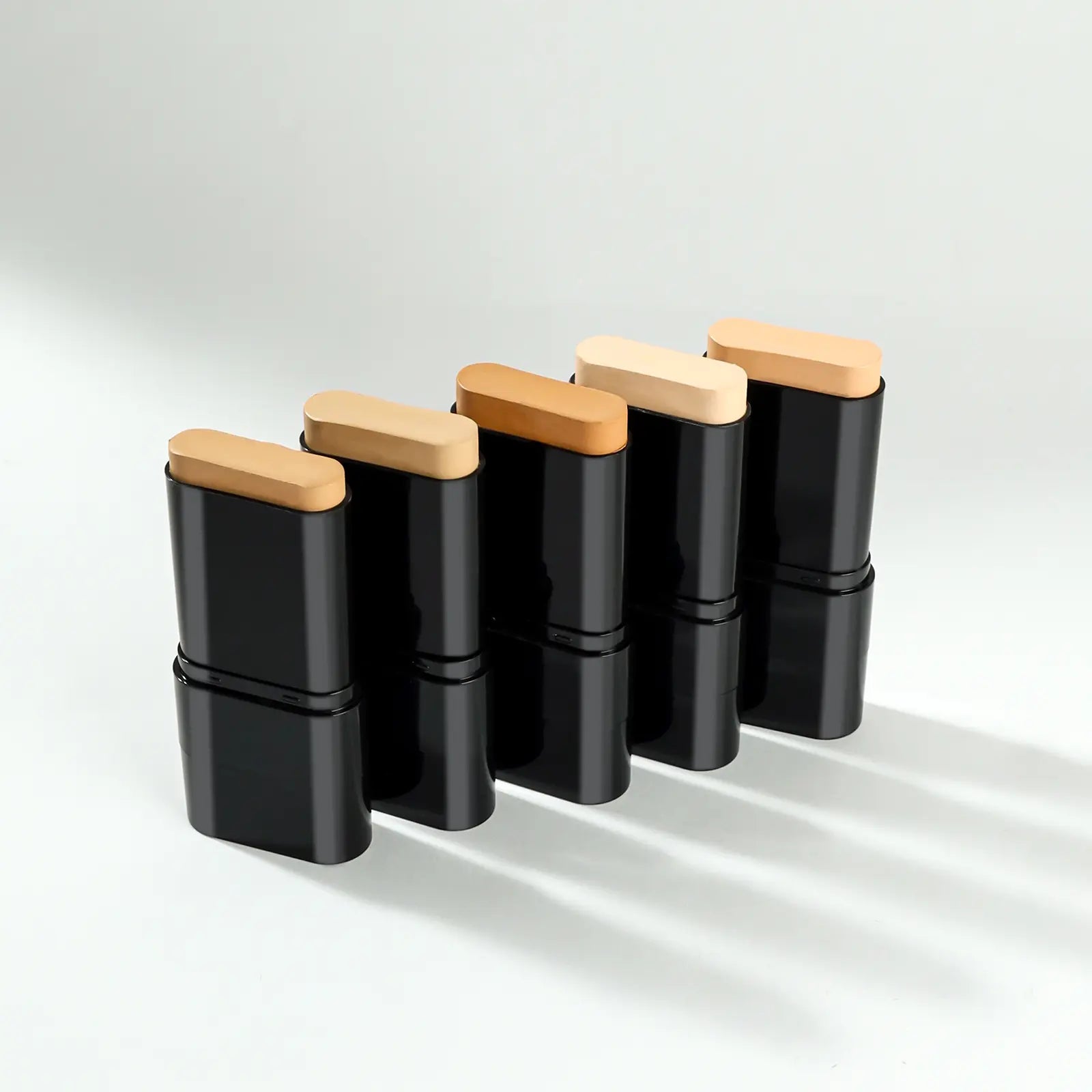 2-in-1 Concealer Stick with Brush - Waterproof Flawless Coverage Hydrating Long-Wearing Foundation for Women and Girls - Lightweight Matte Finish
